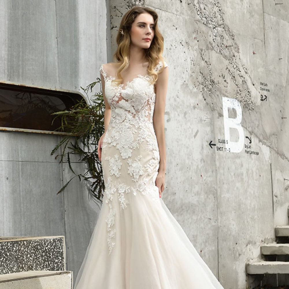 wedding dress shipping free - Picture 8 of 12